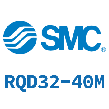 Double clevis type thin cylinder with air cushion-RQD32-40M