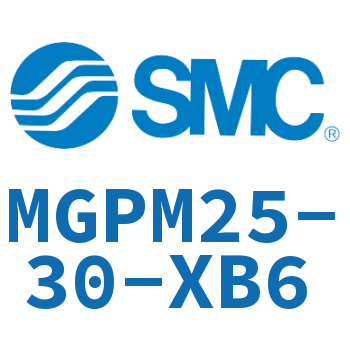 薄型导杆气缸 MGPM25-30-XB6