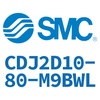 双耳环型迷你气缸 CDJ2D10-80-M9BWL