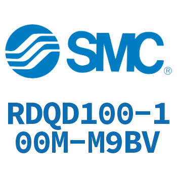 Double clevis type thin cylinder with air cushion-RDQD100-100M-M9BV