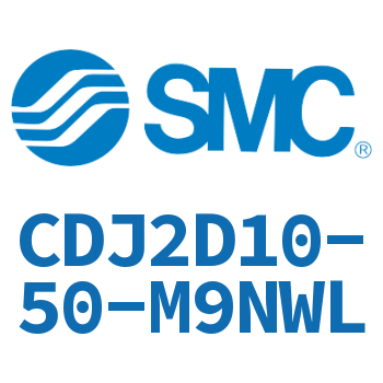 双耳环型迷你气缸 CDJ2D10-50-M9NWL
