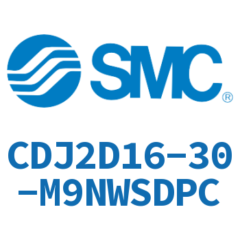 双耳环型迷你气缸 CDJ2D16-30-M9NWSDPC