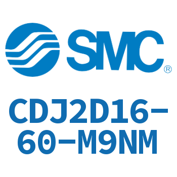 双耳环型迷你气缸 CDJ2D16-60-M9NM