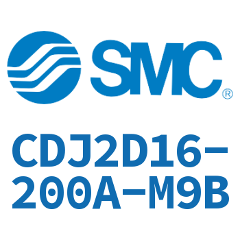 双耳环型迷你气缸 CDJ2D16-200A-M9B