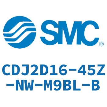双耳环型迷你气缸 CDJ2D16-45Z-NW-M9BL-B