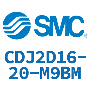 双耳环型迷你气缸 CDJ2D16-20-M9BM