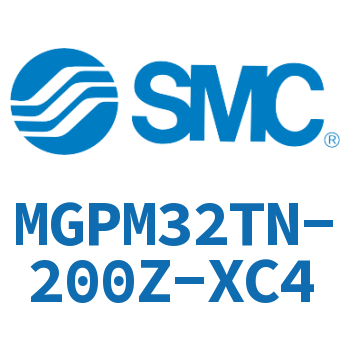 薄型导杆气缸 MGPM32TN-200Z-XC4