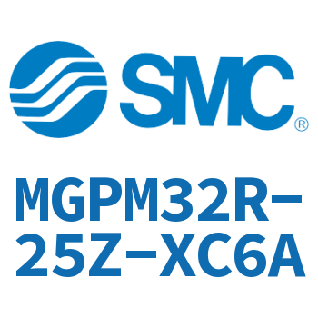 薄型导杆气缸 MGPM32R-25Z-XC6A