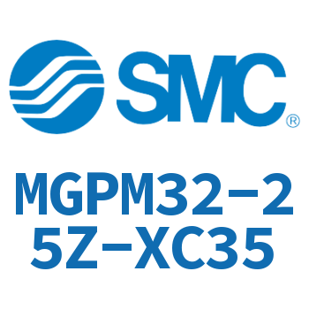 薄型导杆气缸 MGPM32-25Z-XC35