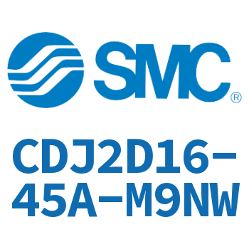 双耳环型迷你气缸 CDJ2D16-45A-M9NW