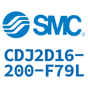 双耳环型迷你气缸 CDJ2D16-200-F79L