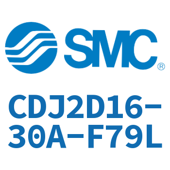 双耳环型迷你气缸 CDJ2D16-30A-F79L