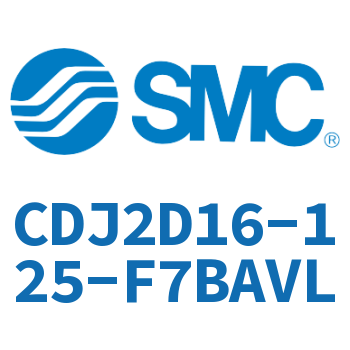 双耳环型迷你气缸 CDJ2D16-125-F7BAVL