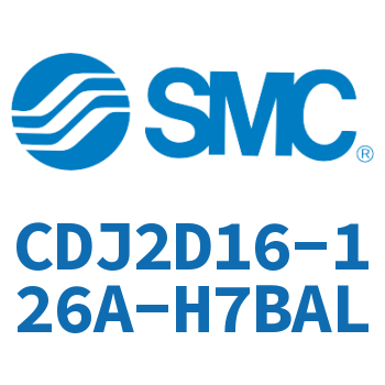双耳环型迷你气缸 CDJ2D16-126A-H7BAL