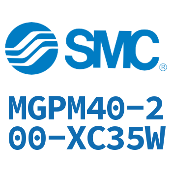 薄型导杆气缸 MGPM40-200-XC35W