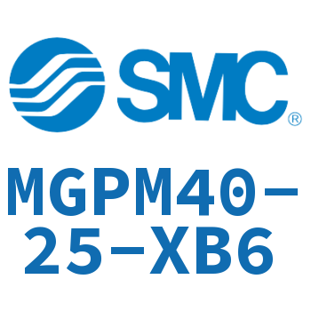 薄型导杆气缸 MGPM40-25-XB6