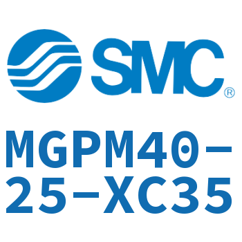 薄型导杆气缸 MGPM40-25-XC35
