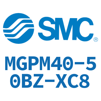 薄型导杆气缸 MGPM40-50BZ-XC8