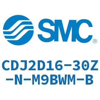 双耳环型迷你气缸 CDJ2D16-30Z-N-M9BWM-B