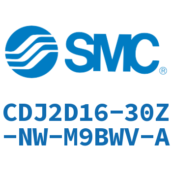 双耳环型迷你气缸 CDJ2D16-30Z-NW-M9BWV-A