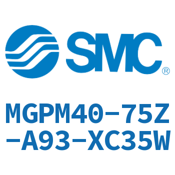 薄型导杆气缸 MGPM40-75Z-A93-XC35W