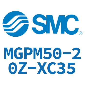 薄型导杆气缸 MGPM50-20Z-XC35