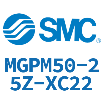 薄型导杆气缸 MGPM50-25Z-XC22