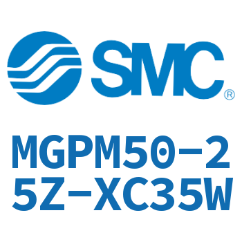 薄型导杆气缸 MGPM50-25Z-XC35W