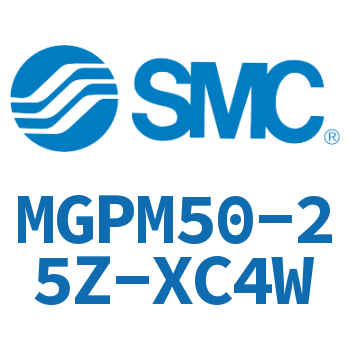 薄型导杆气缸 MGPM50-25Z-XC4W