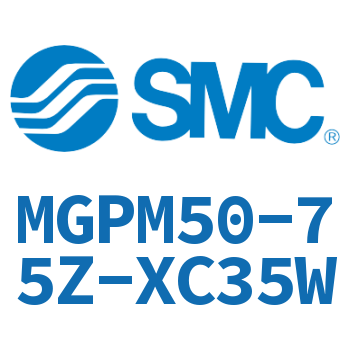 薄型导杆气缸 MGPM50-75Z-XC35W