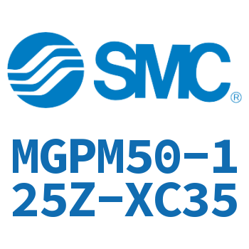 薄型导杆气缸 MGPM50-125Z-XC35