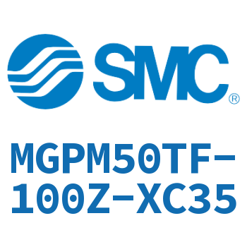 薄型导杆气缸 MGPM50TF-100Z-XC35