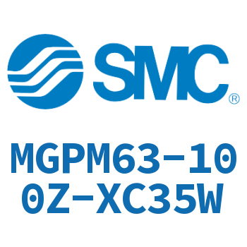 薄型导杆气缸 MGPM63-100Z-XC35W