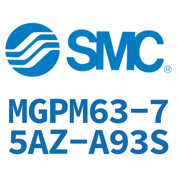 薄型导杆气缸 MGPM63-75AZ-A93S