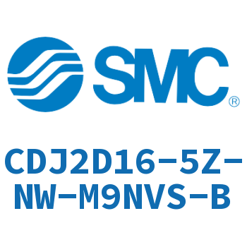 双耳环型迷你气缸 CDJ2D16-5Z-NW-M9NVS-B