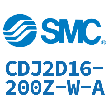 双耳环型迷你气缸 CDJ2D16-200Z-W-A