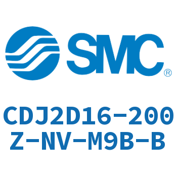 双耳环型迷你气缸 CDJ2D16-200Z-NV-M9B-B