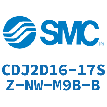 双耳环型迷你气缸 CDJ2D16-17SZ-NW-M9B-B