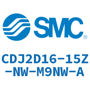 双耳环型迷你气缸 CDJ2D16-15Z-NW-M9NW-A