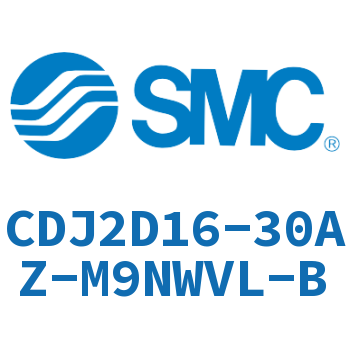 双耳环型迷你气缸 CDJ2D16-30AZ-M9NWVL-B
