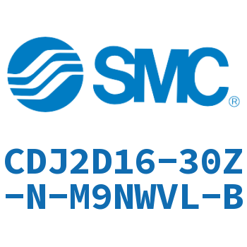 双耳环型迷你气缸 CDJ2D16-30Z-N-M9NWVL-B