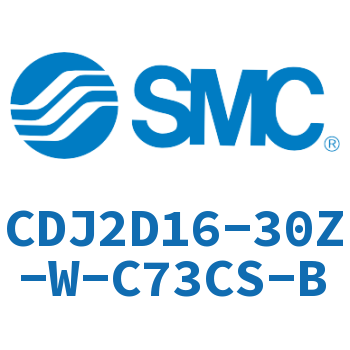 双耳环型迷你气缸 CDJ2D16-30Z-W-C73CS-B