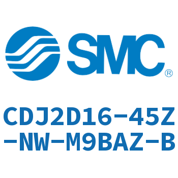 双耳环型迷你气缸 CDJ2D16-45Z-NW-M9BAZ-B