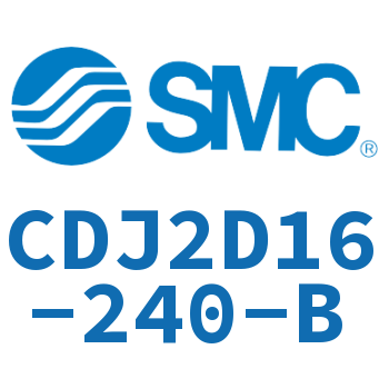 双耳环型迷你气缸 CDJ2D16-240-B