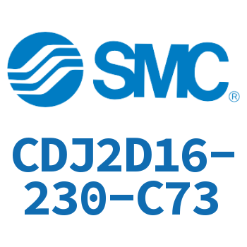 双耳环型迷你气缸 CDJ2D16-230-C73