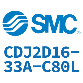 双耳环型迷你气缸 CDJ2D16-33A-C80L