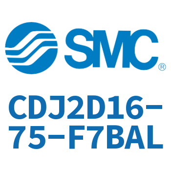 双耳环型迷你气缸 CDJ2D16-75-F7BAL