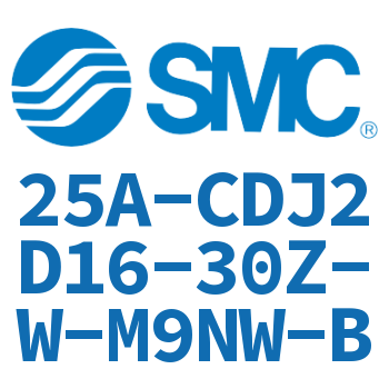 双耳环型迷你气缸 25A-CDJ2D16-30Z-W-M9NW-B