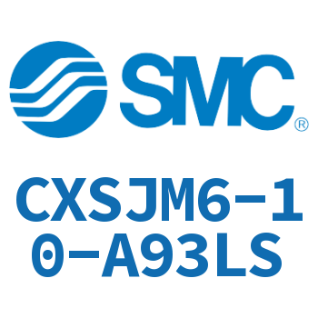 Double cylinder (compact type)-CXSJM6-10-A93LS