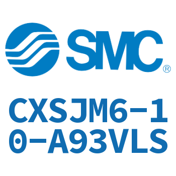 Double cylinder (compact type)-CXSJM6-10-A93VLS